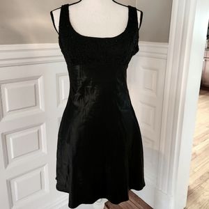 Vintage 80s all that jazz dress size 11/12 Juniors lace up back sparkle bust.